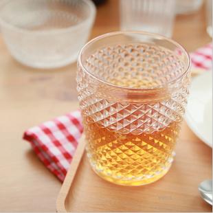 杂货 哈墨天气心情小清新 玻璃杯水杯 创意zakka日用杂货 早餐牛奶杯